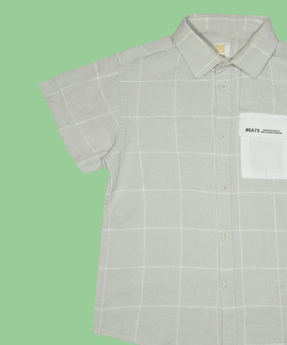 Boys Short Sleeve Shirt (3 Year-15/16 Years) (100261)
